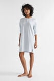 Stripe Jersey Nightie  Sky Blue Stripe  hi-res
