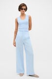 Boucle Knit Tank  Chalk Blue  hi-res