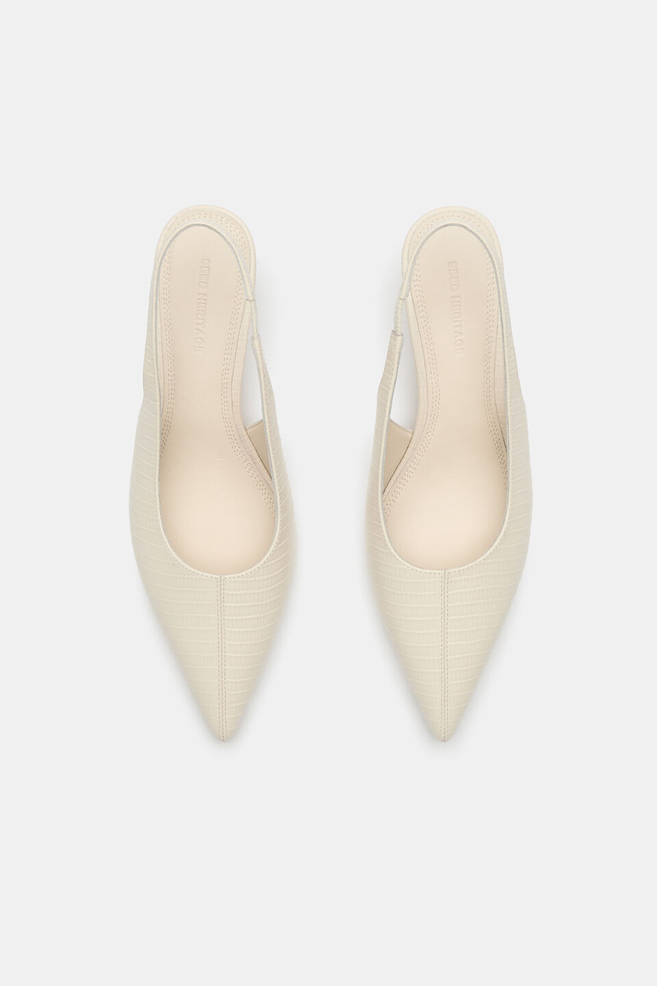 Odette Slingback Heel  Stone