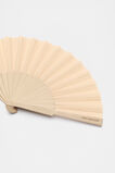 Seed Hand Fan  Soft Beige  hi-res