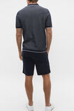 Two Tone Trophy Polo  Midnight Blue  hi-res