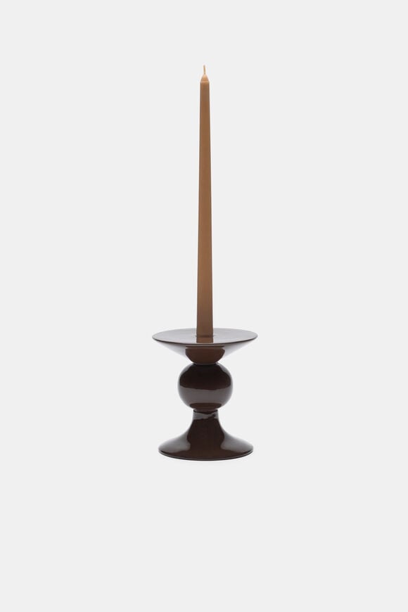 Tall Taper Candle Set of 2  Biscoff  hi-res