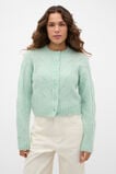 Lofty Oversized Cable Knit Cardigan  Soft Moss  hi-res