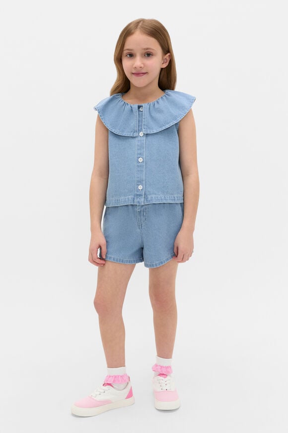Denim Top  Light Wash  hi-res