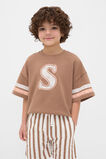 Relaxed Sweat Tee  Walnut  hi-res