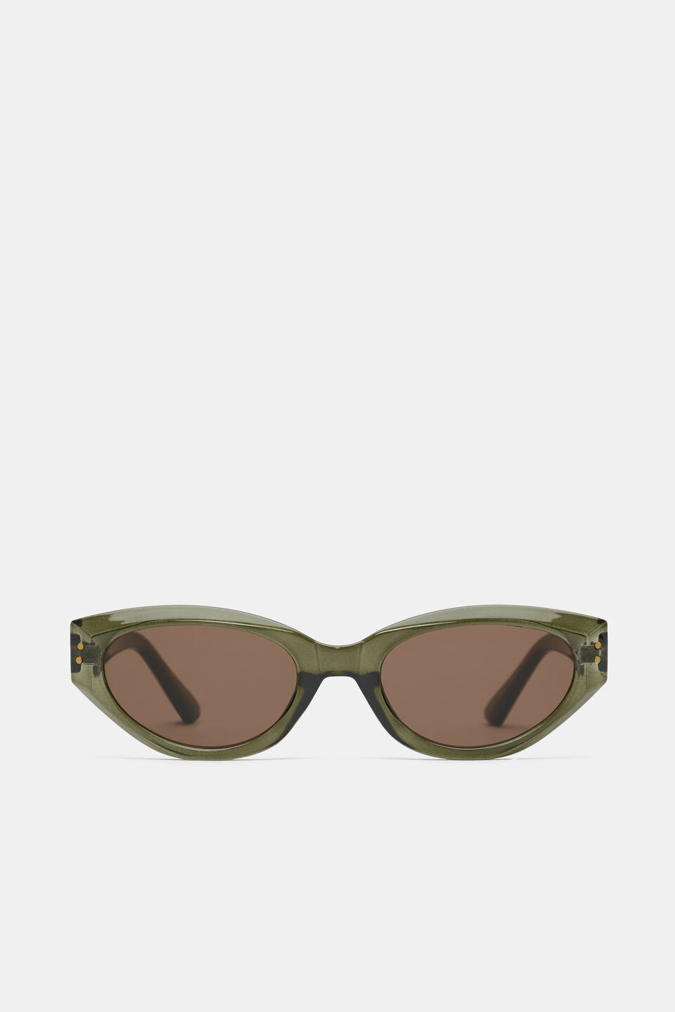 Lida Cat Eye Sunglasses  Deep Forest