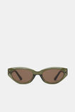 Lida Cat Eye Sunglasses  Deep Forest  hi-res