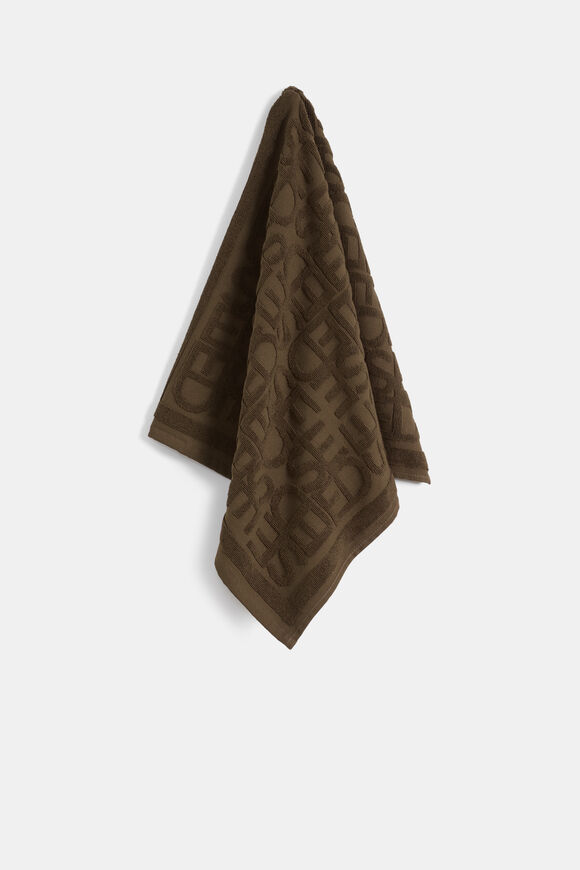 Seed Logo Tea Towel  Tabac  hi-res