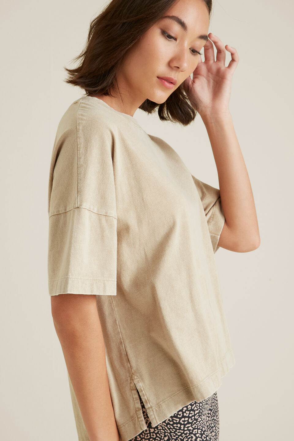 Acid Wash Tee  