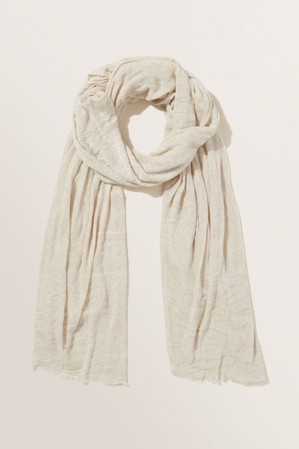 Fine Knit Wrap  Fossil Marle