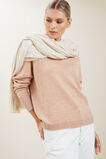 Fine Knit Wrap  Fossil Marle  hi-res