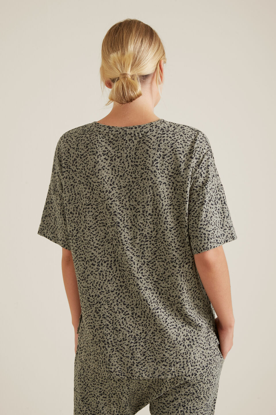 Animal Slub Tee  