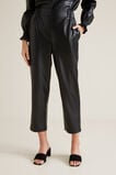 High Waist PU Pants    hi-res