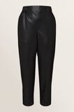 High Waist PU Pants    hi-res