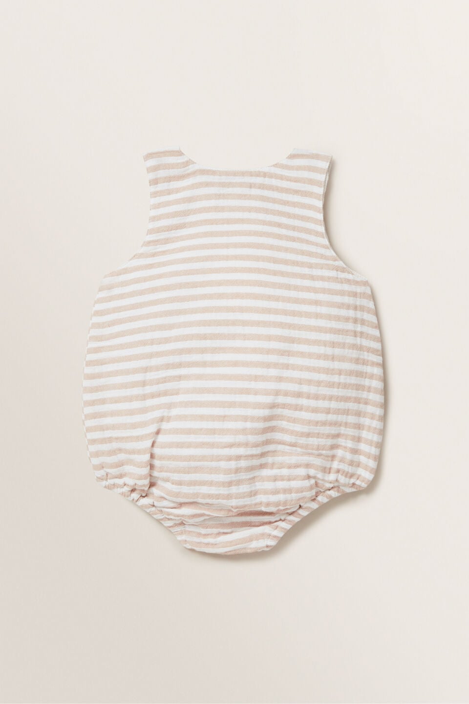 Natural Stripe Onesie  
