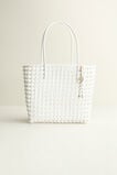 Woven Market Bag Small  White  hi-res