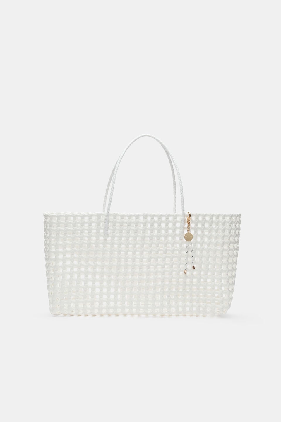 Woven Market Bag Large  White
