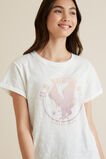 Flocked Vintage Tee    hi-res