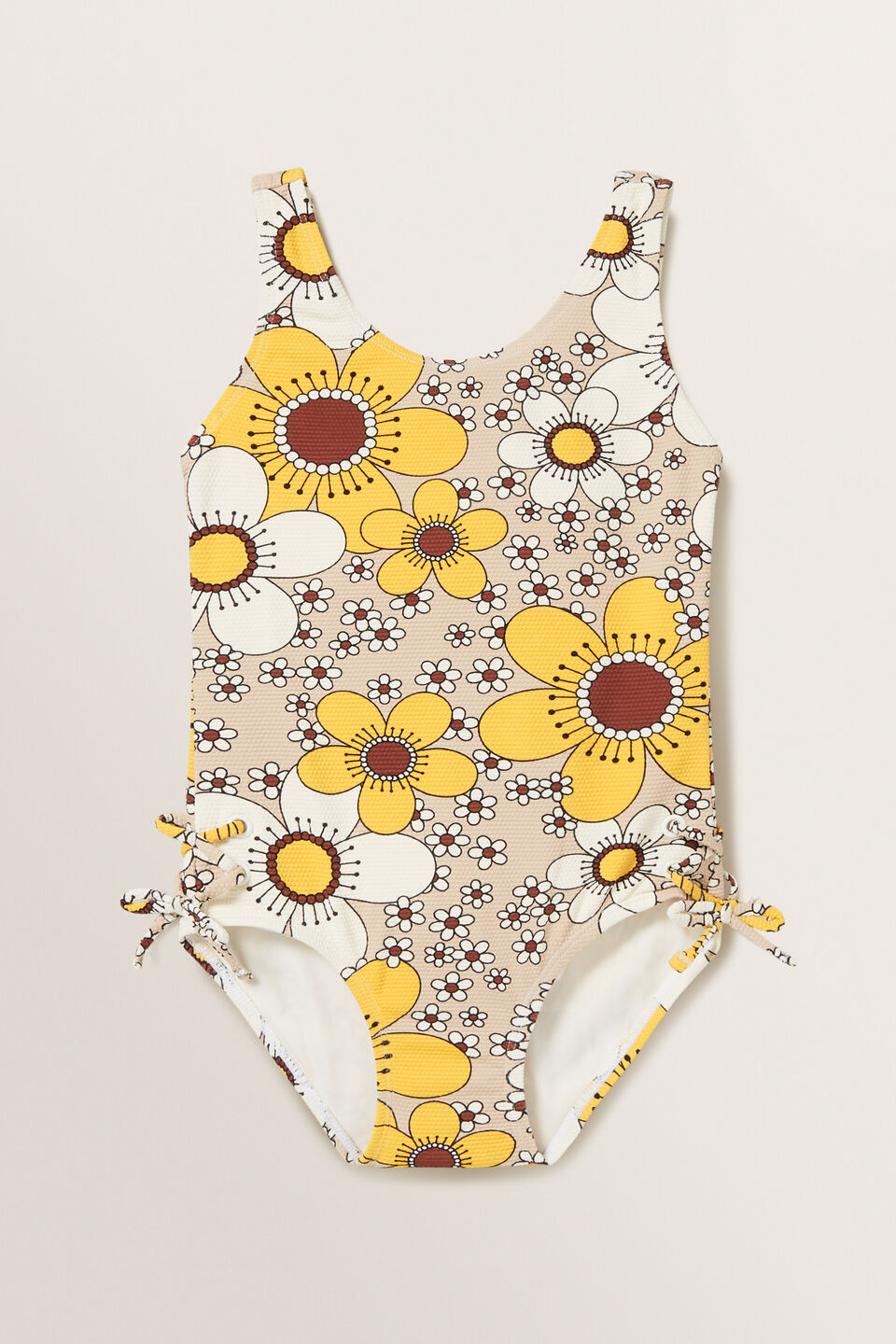 Floral Tie Bather  