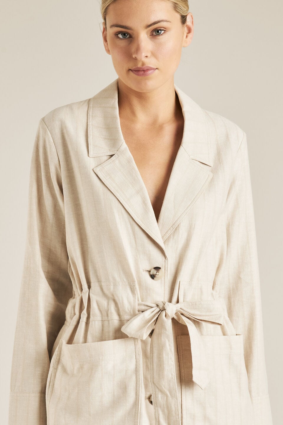 Self Stripe Jacket  