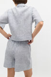 Linen Stripe Short  Twilight Blue Stripe  hi-res