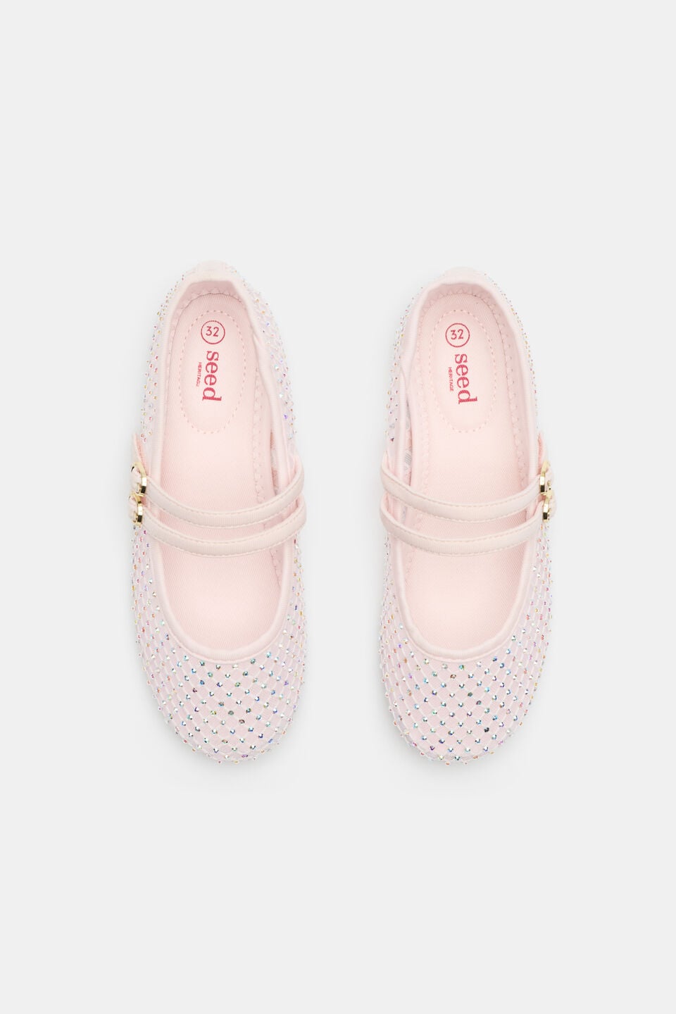 Mesh Jewel Ballet  Pink Lemonade