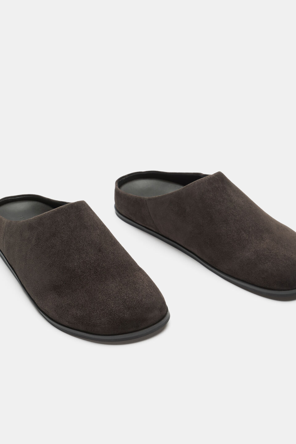 Hunter Mule  Chocolate Suede