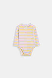 Stripe Rib Bodysuit  Multi  hi-res