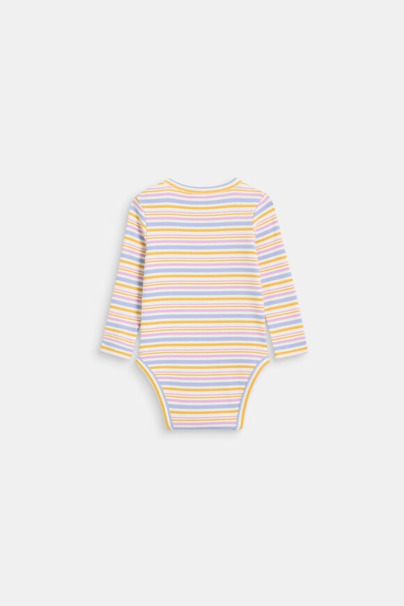 Stripe Rib Bodysuit  Multi  hi-res