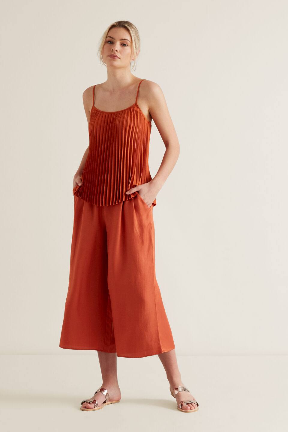 Pleat Swing Cami  