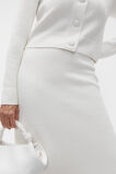 Boucle Knit Swing Skirt  Cloud Cream  hi-res