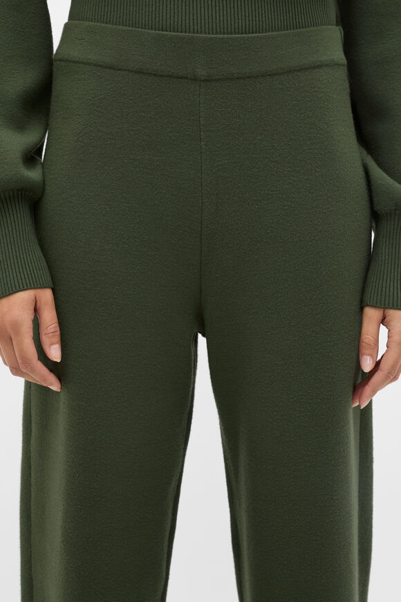 Double Knit Barrel Pant  Deep Forest  hi-res
