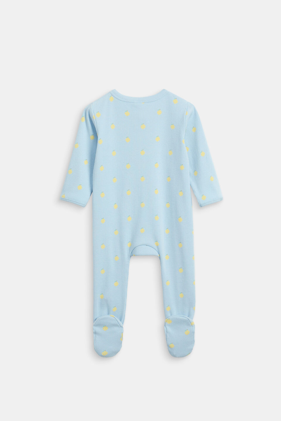 Rib Footed Jumpsuit  Arctic