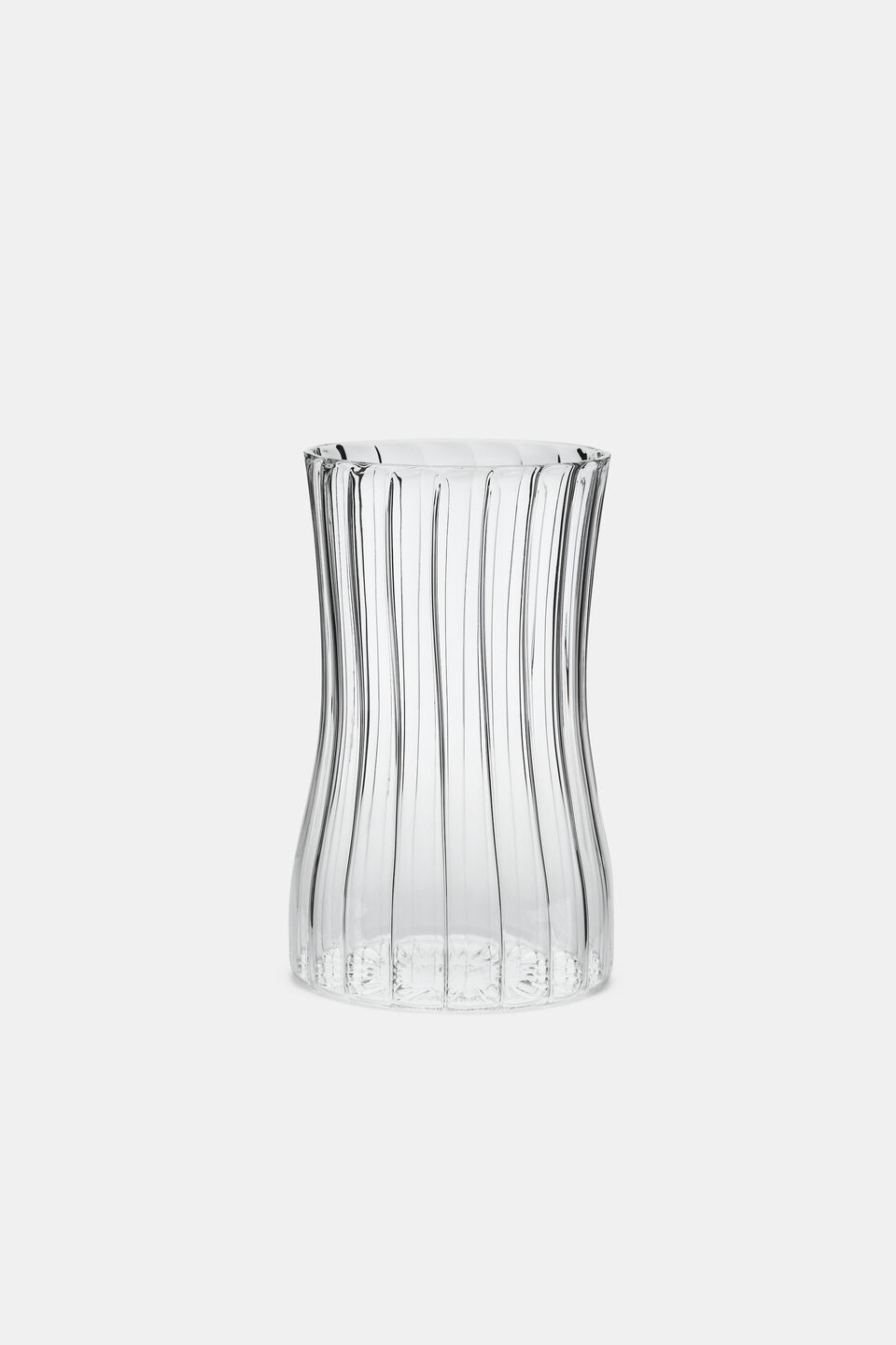 Priya Vase Medium  Clear