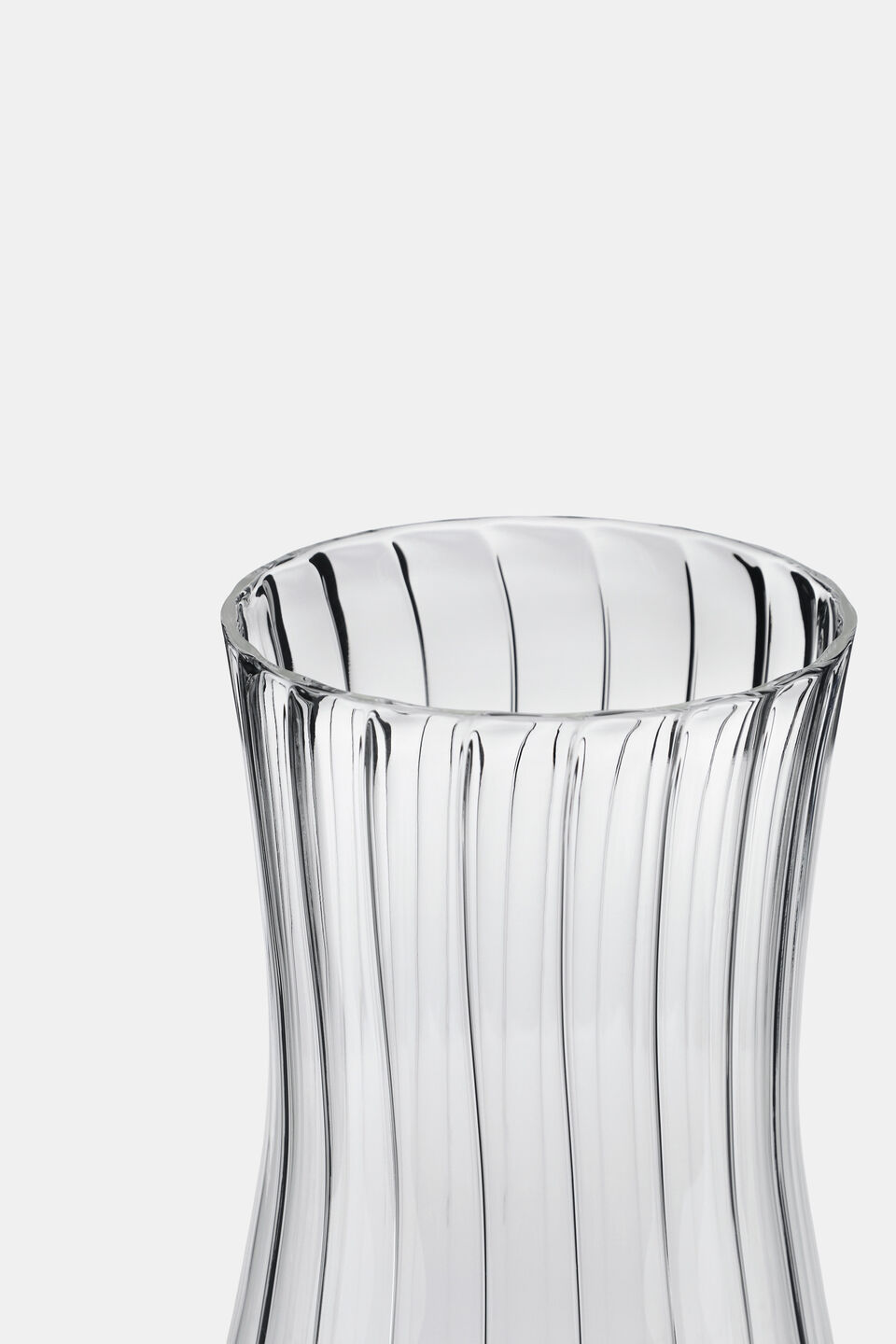 Priya Vase Medium  Clear