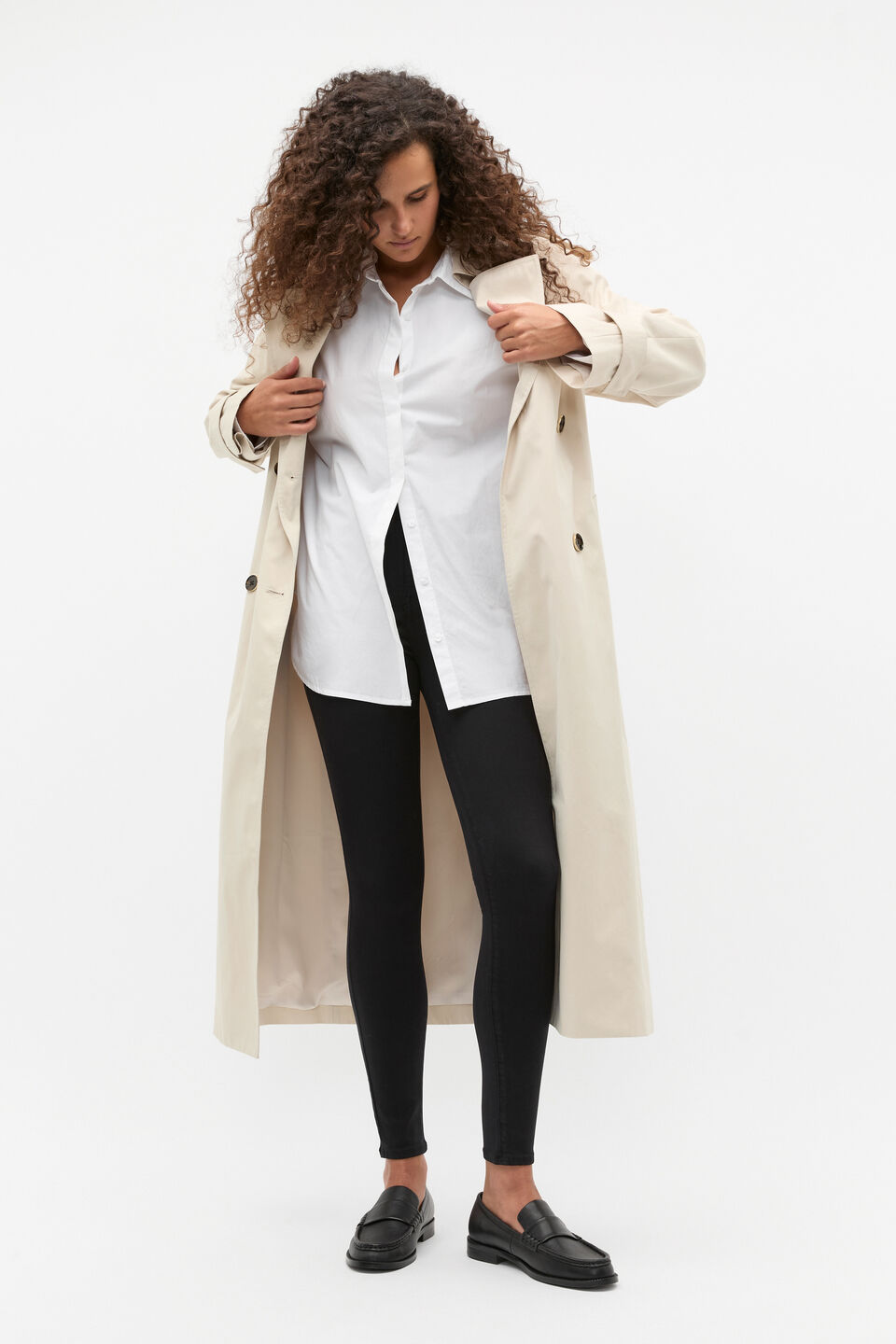 Core High Waist Skinny Jean  Black