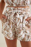 Palm Print Tie Short    hi-res