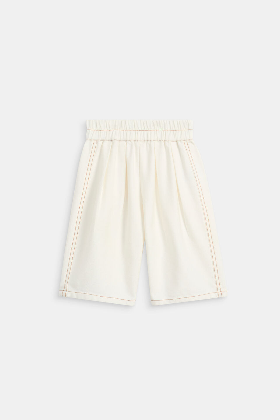 Contrast Stitch Balloon Pant  Classic Cream