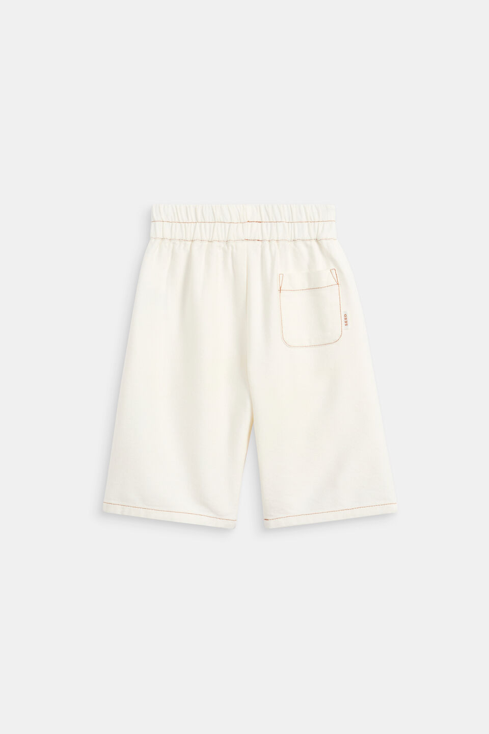 Contrast Stitch Balloon Pant  Classic Cream