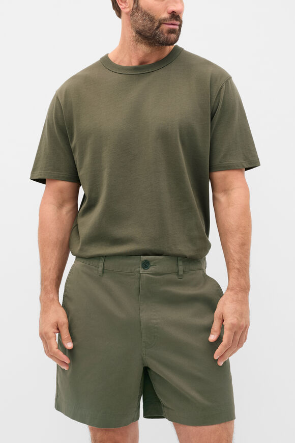 Chino Short  Burnt Olive  hi-res