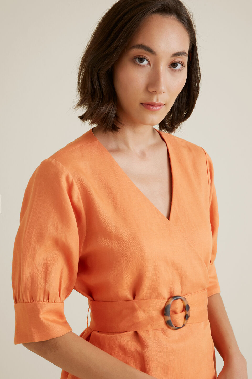 Wrap Front Blouse  