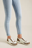 Leather Knit Sneaker    hi-res