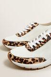 Leather Knit Sneaker    hi-res