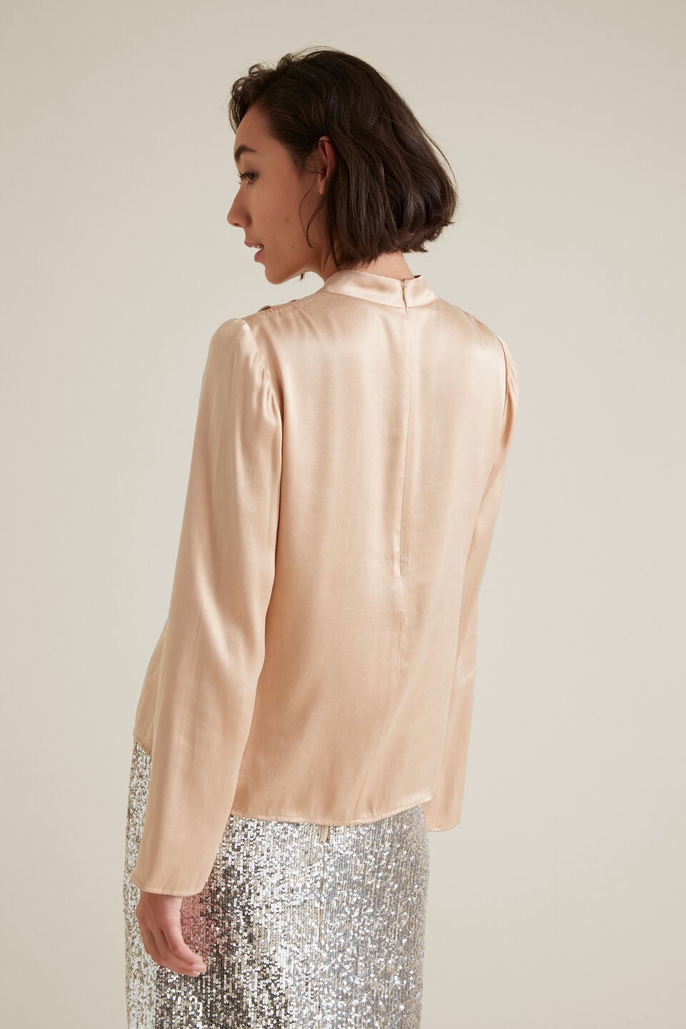 Mock Neck Top  