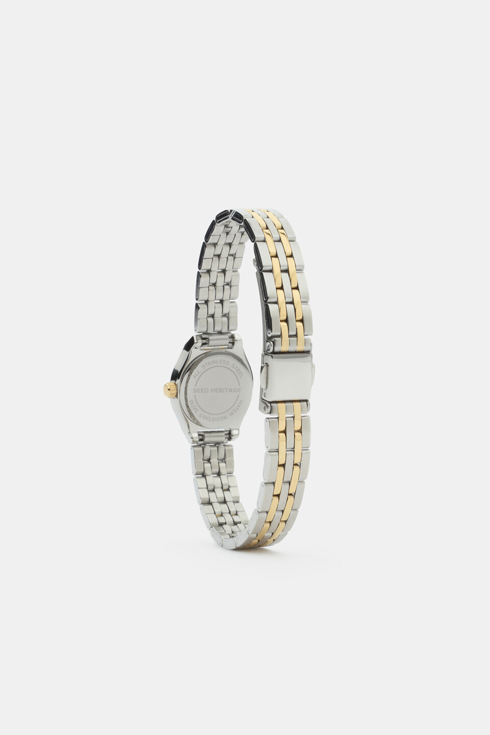 Seed Metal Watch  Gold Silver
