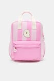 Pink Stripe Initial Backpack  Q  hi-res