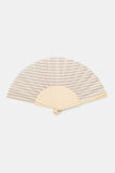 Seed Hand Fan  Stripe  hi-res