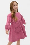 Gingham Dress  Dark Cherry  hi-res