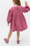 Gingham Dress  Dark Cherry  hi-res