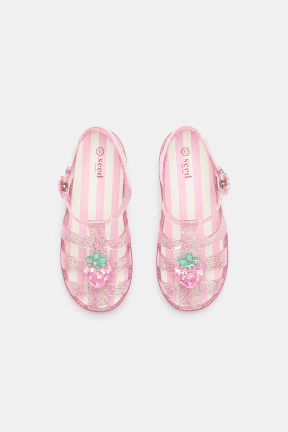 Cage Jelly Sandal  Candy Pink  hi-res